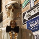 Creepy Halloween Skeleton Decoration Bone Funny