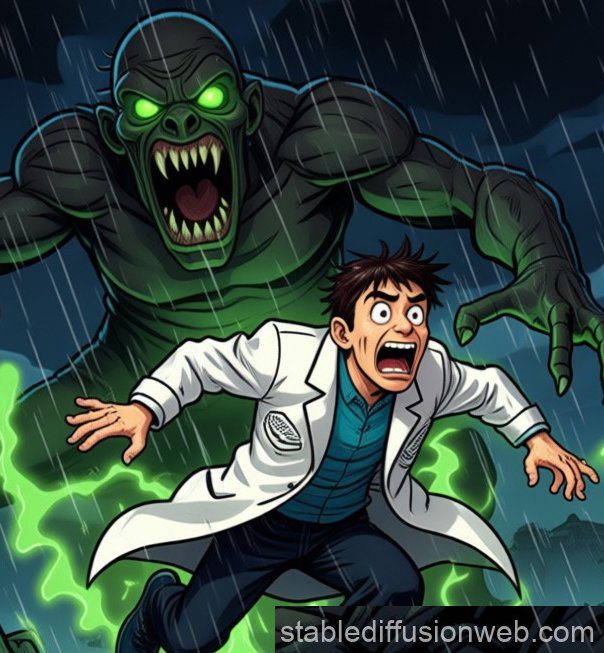 Fuga dal laboratorio e gas Anabiosis che contamina la villa